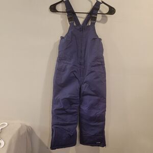 Lands End Kids Squall Waterproof Ski Insulated Iron Knee Snow Pants Size 6